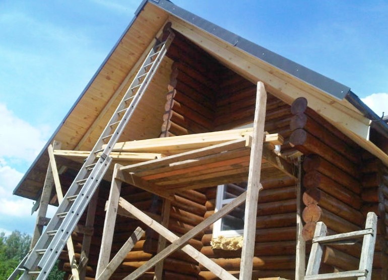 ремонт деревянного дома